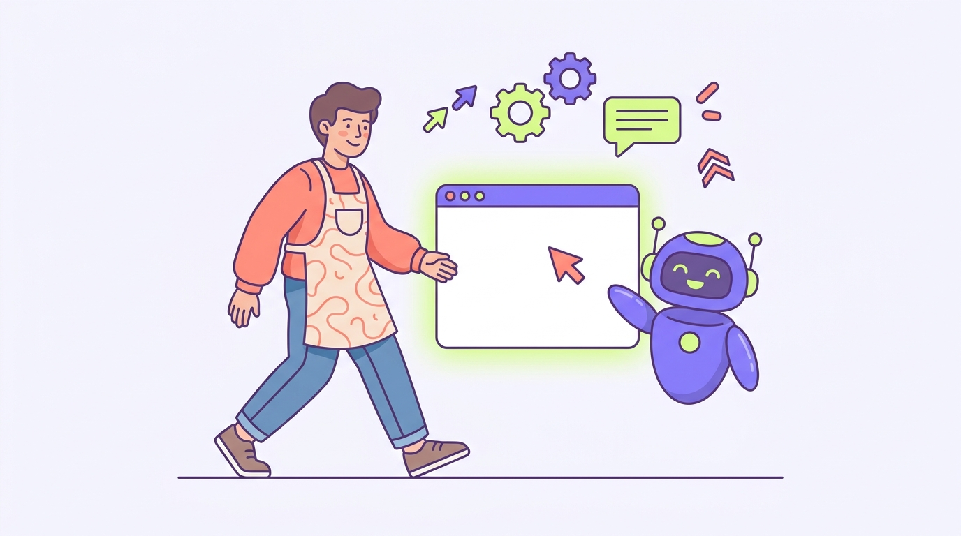 A first, simple step into AI for a small business owner with no tech team