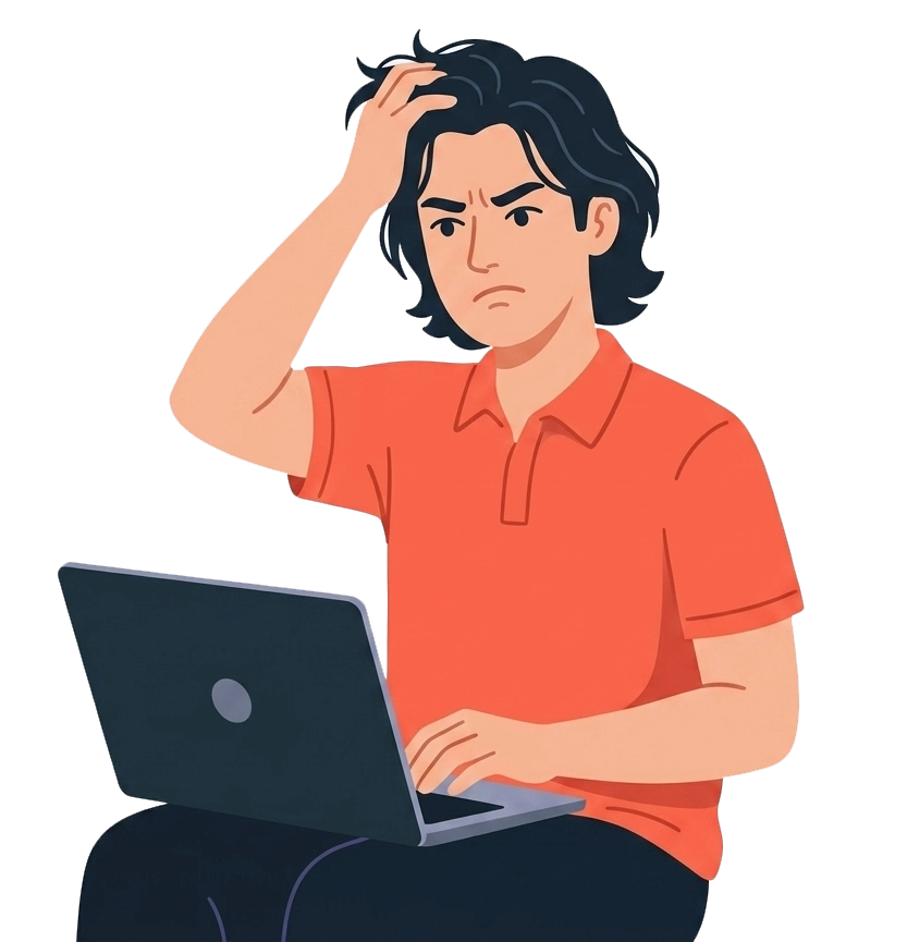 Person frustrated by the copy-paste workflow