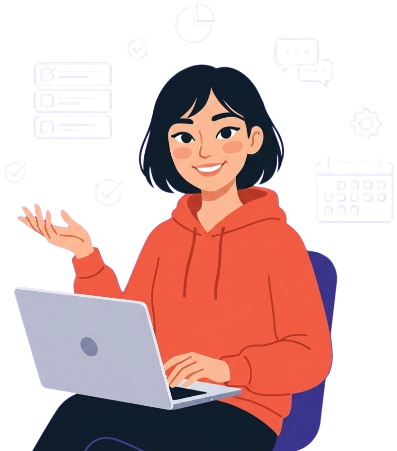 TeamBrain power user illustration